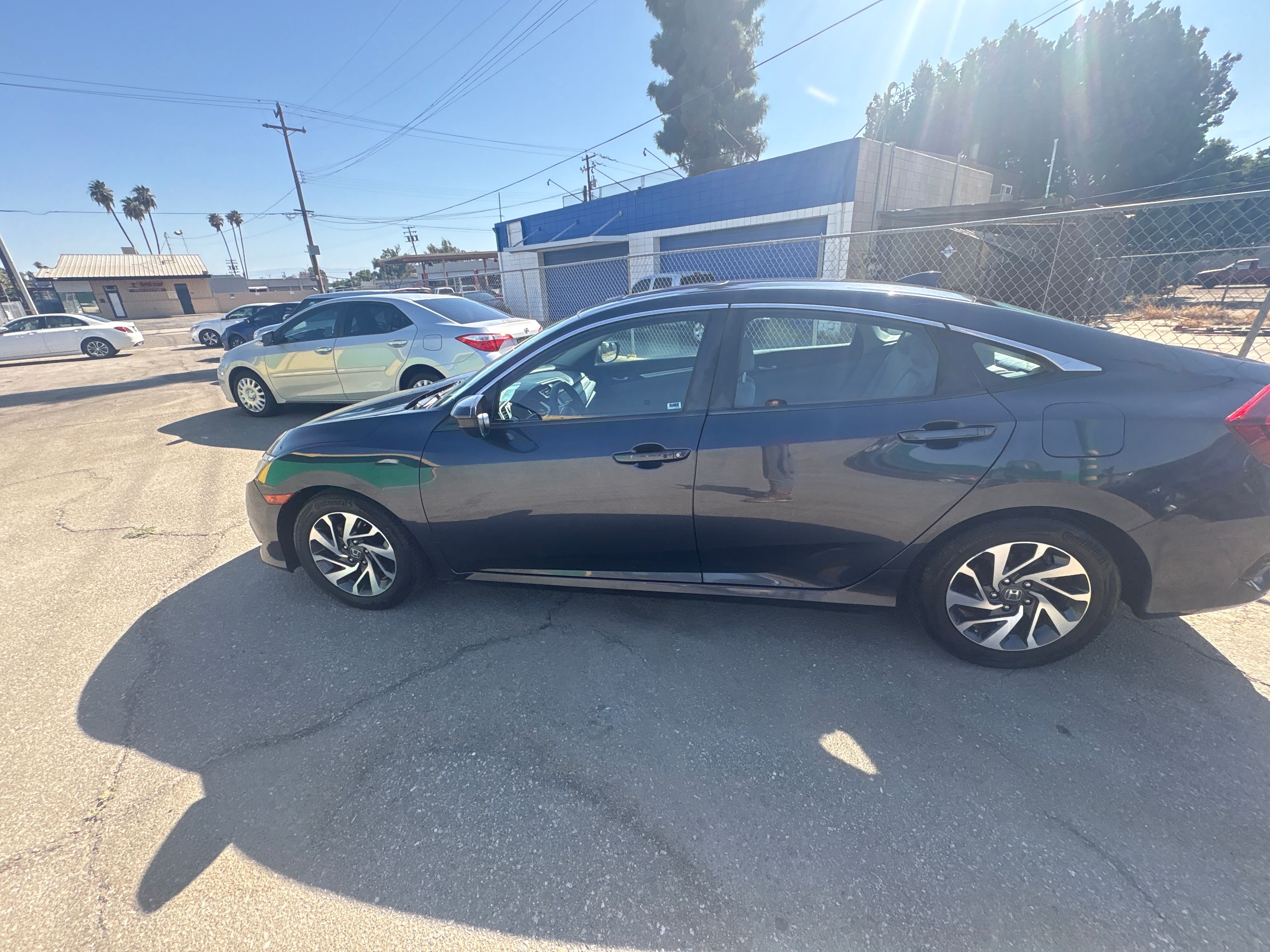 GRAY, 2017 HONDA CIVIC Thumnail Image 8
