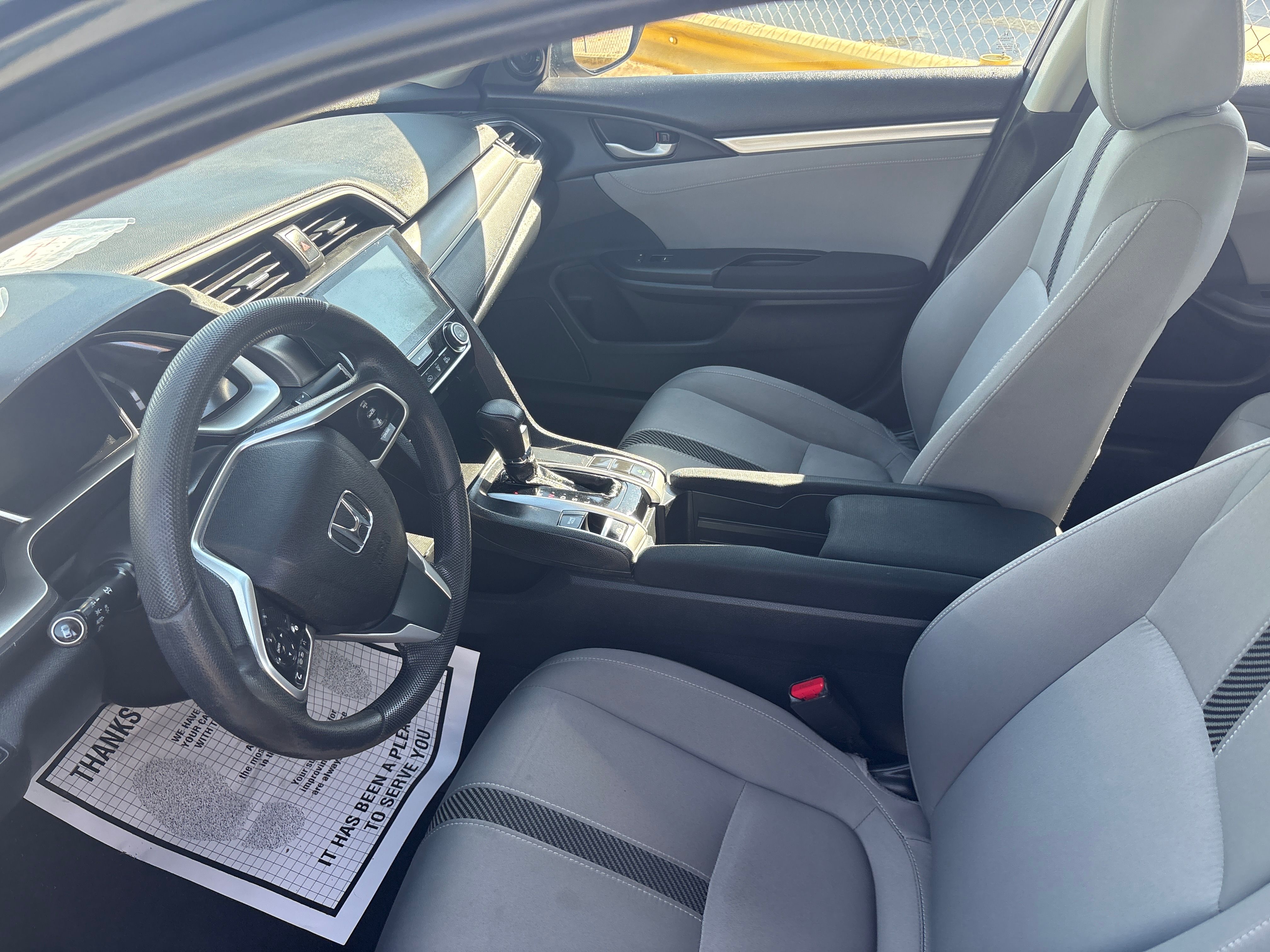 GRAY, 2017 HONDA CIVIC Thumnail Image 10