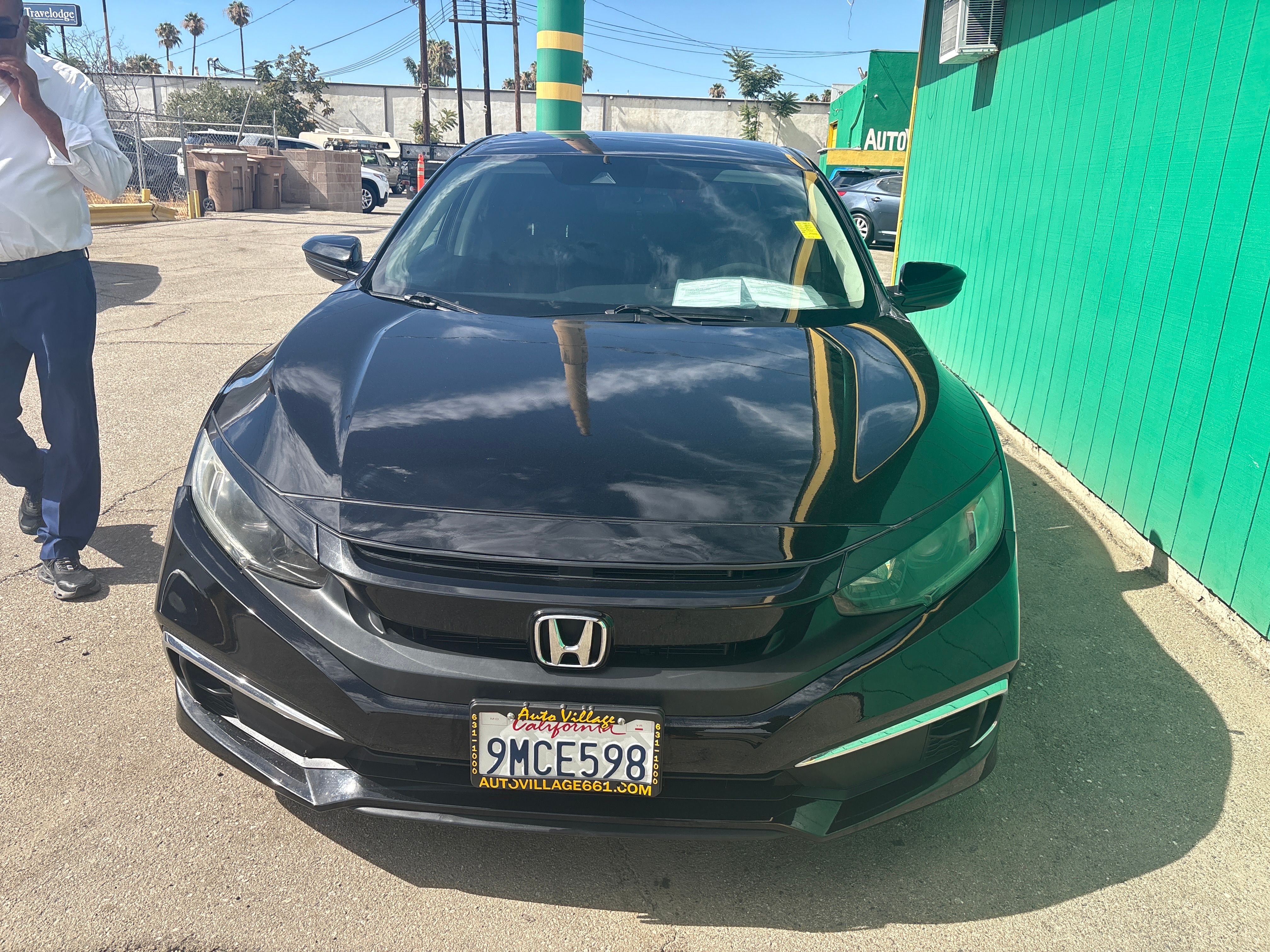 BLACK, 2020 HONDA CIVIC Thumnail Image 2