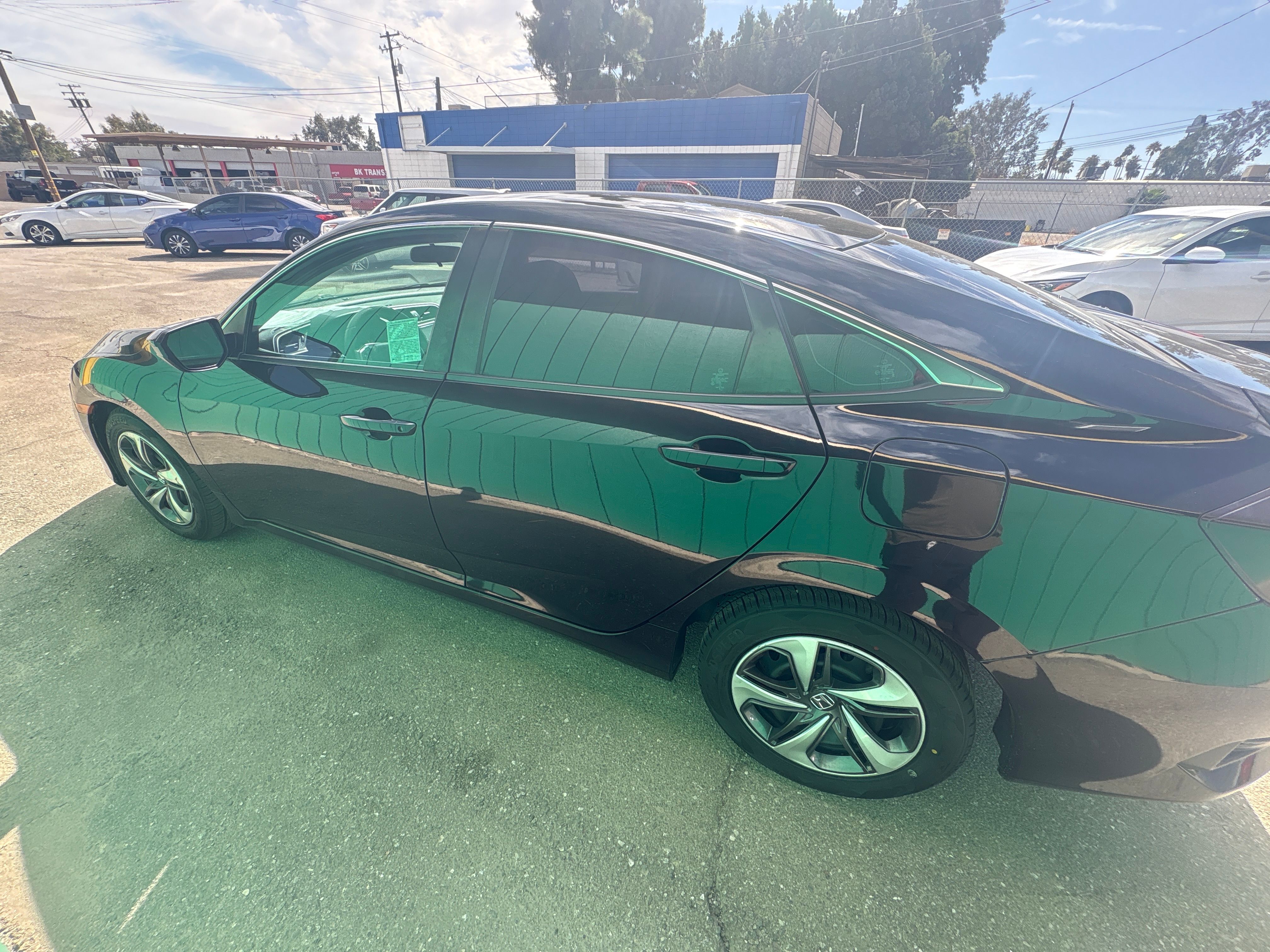 BLACK, 2020 HONDA CIVIC Thumnail Image 8