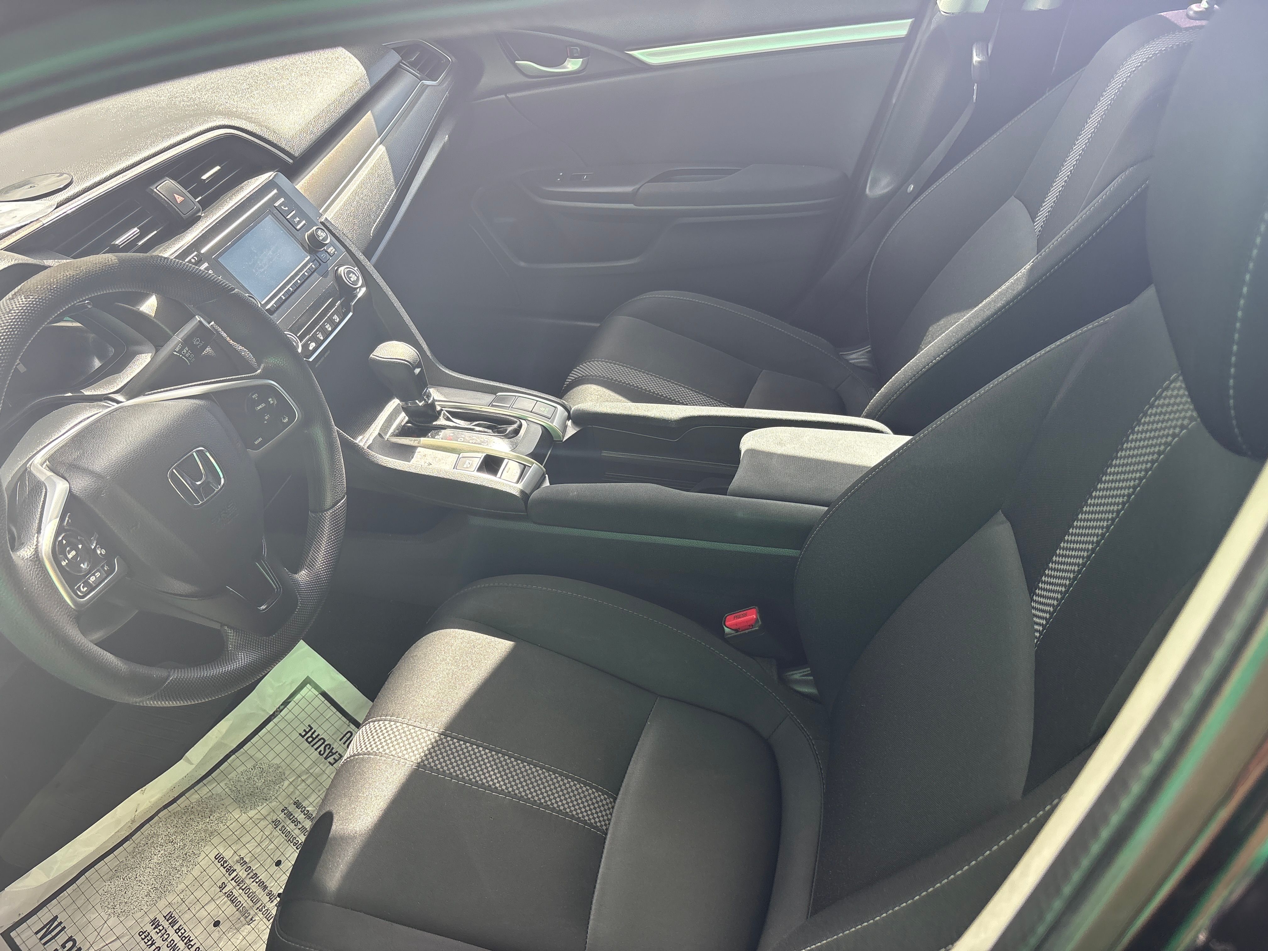 BLACK, 2020 HONDA CIVIC Thumnail Image 10