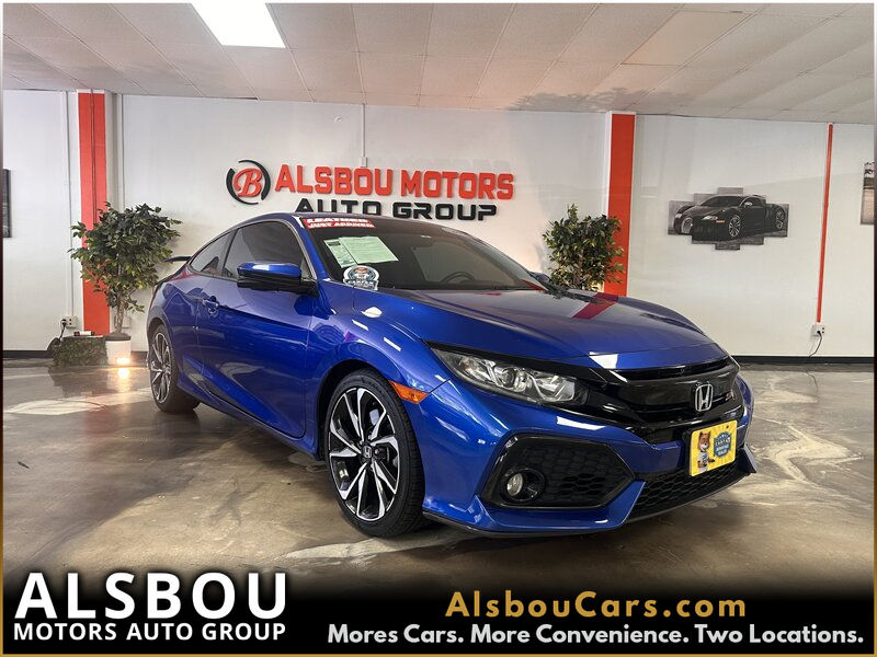 BLUE, 2018 HONDA CIVIC Image 