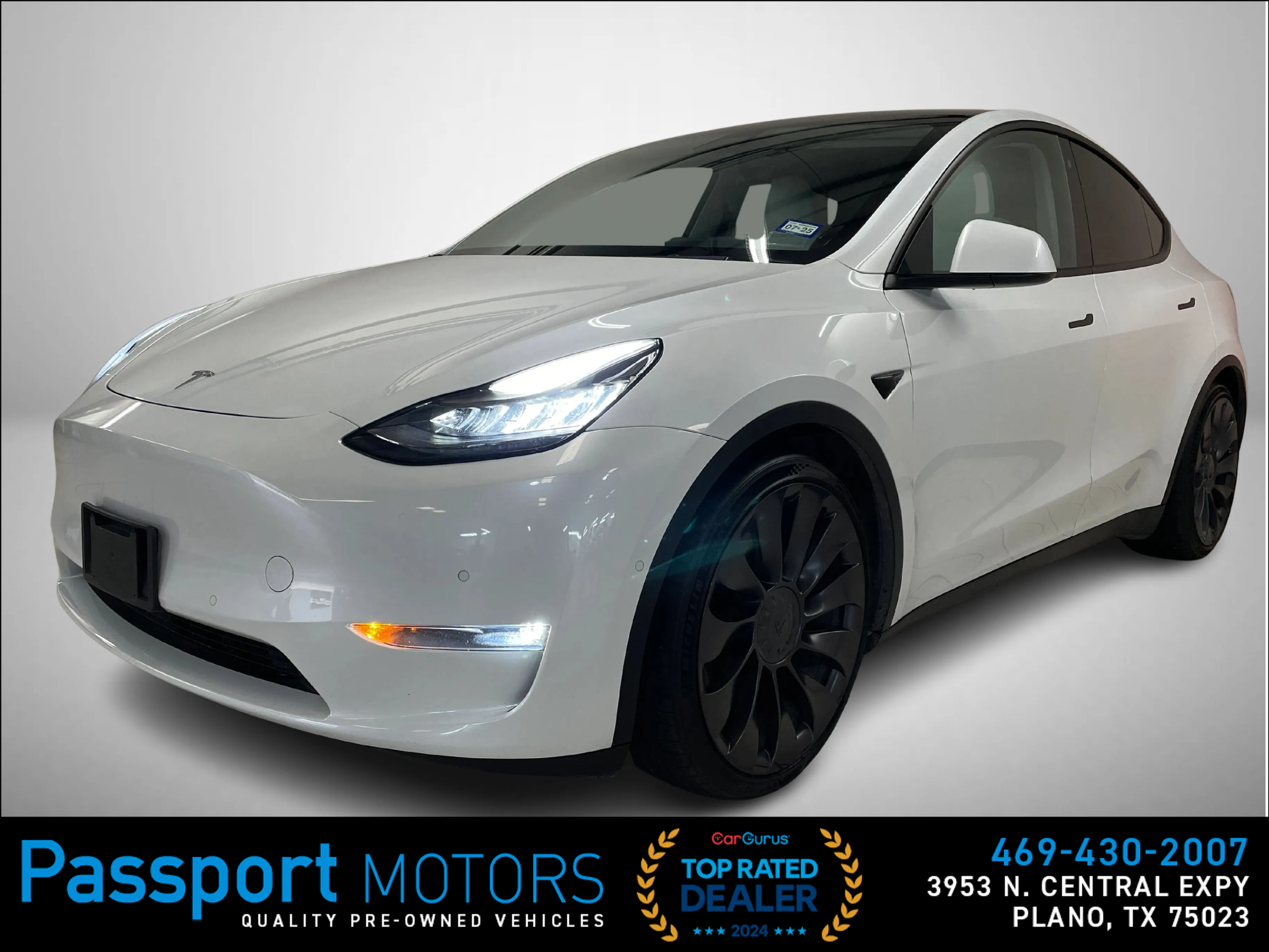 WHITE, 2021 TESLA MODEL Y Image 