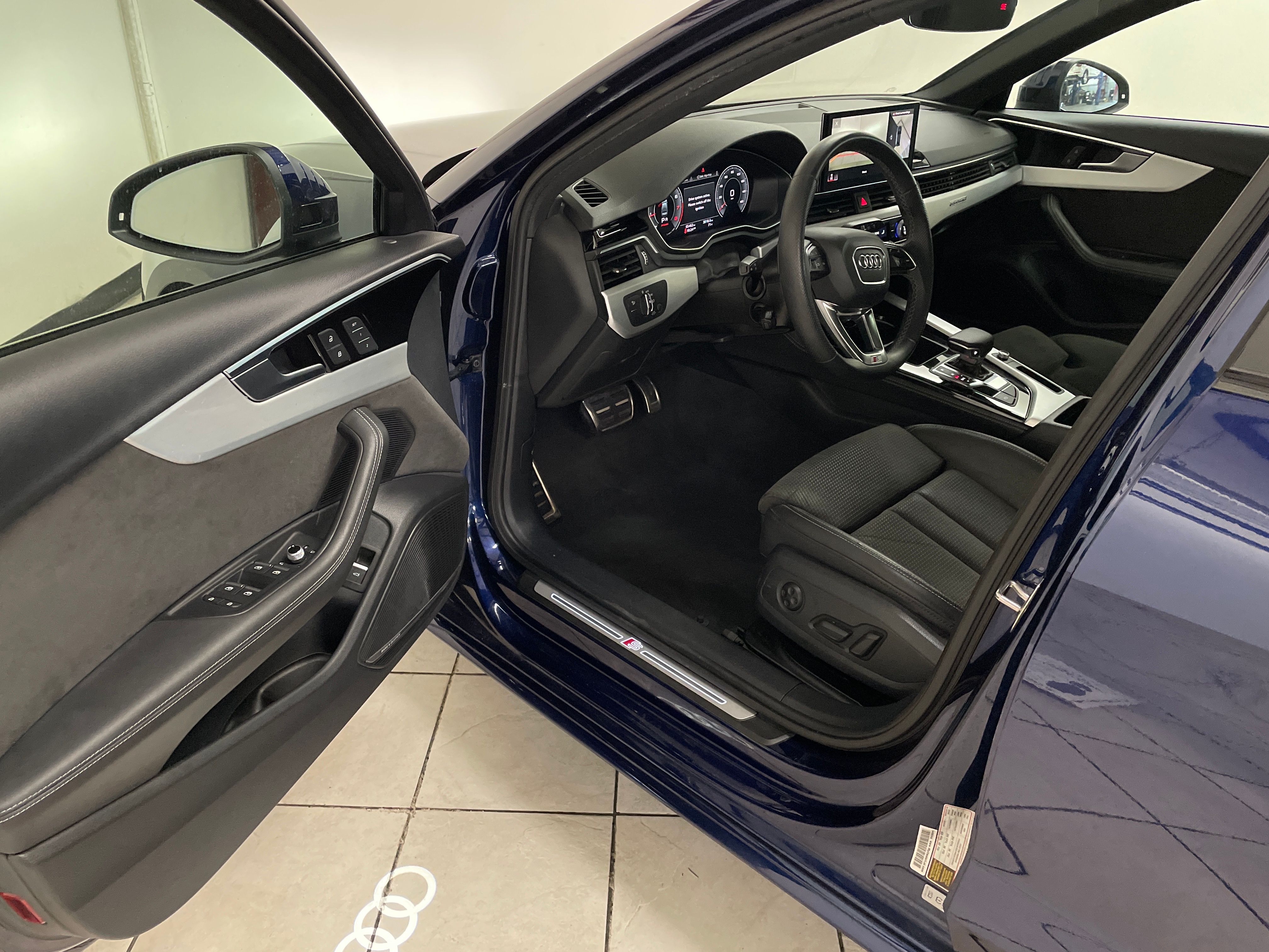 BLUE, 2021 AUDI A4/S LINE/BLACK OPTIC PKG/PREMIUM PLUS Thumnail Image 7