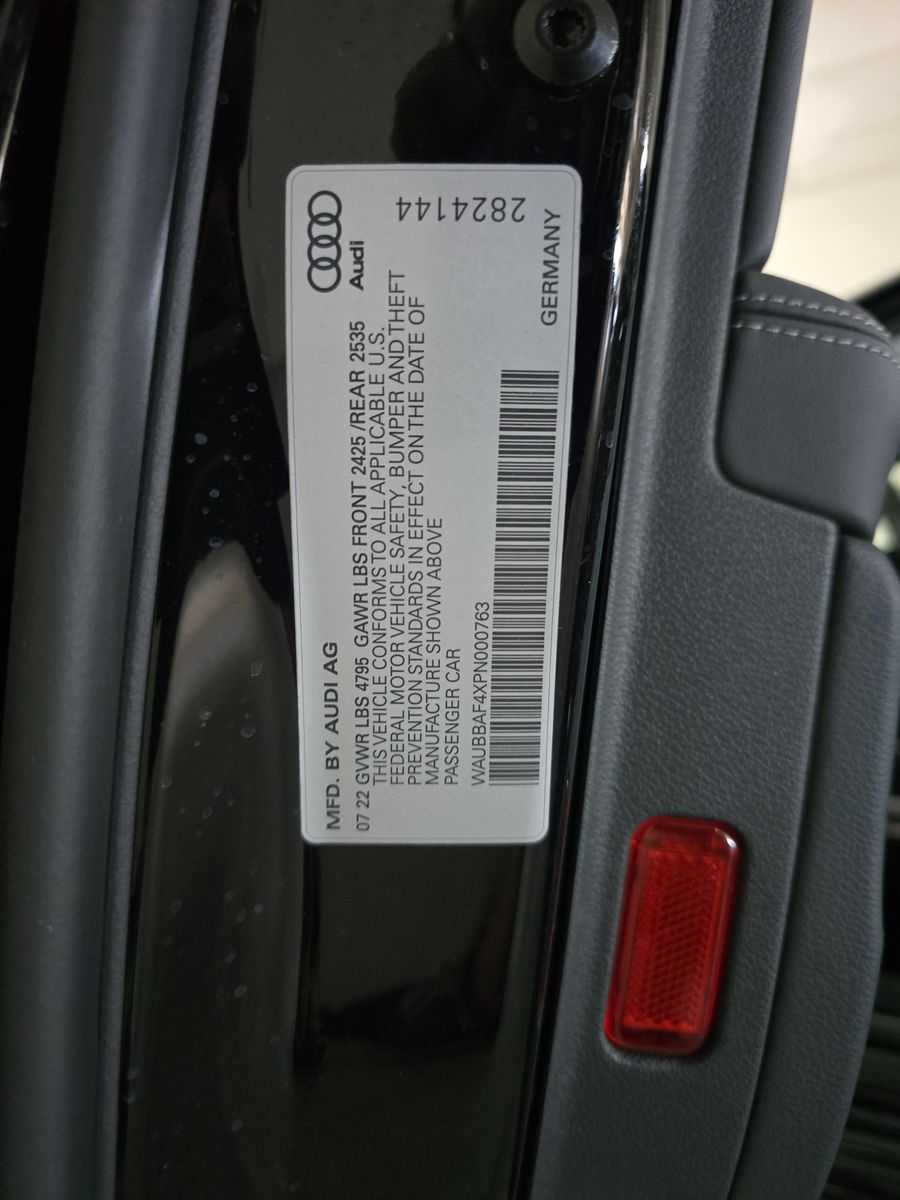 2023 AUDI A4/PREMIUM PLUS/BANG&OLUFSEN SOUND Thumnail Image 13