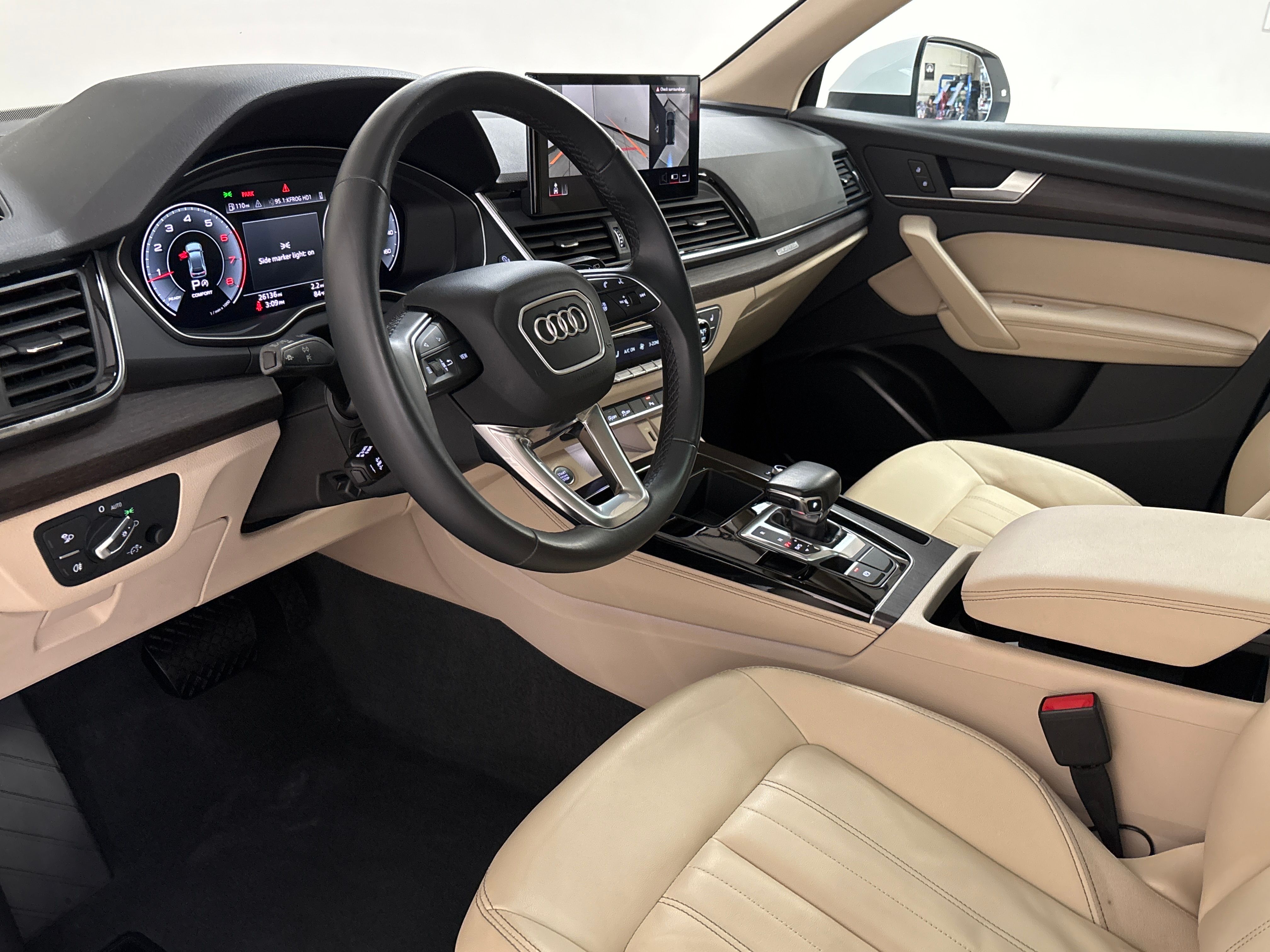 WHITE, 2022 AUDI Q5/PREMIUM PLUS/PANO ROOF Thumnail Image 9