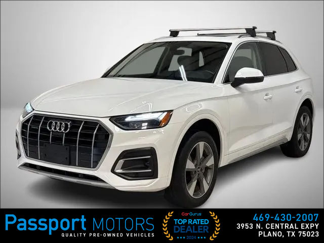 WHITE, 2022 AUDI Q5/PREMIUM PLUS/PANO ROOF Thumnail Image 1