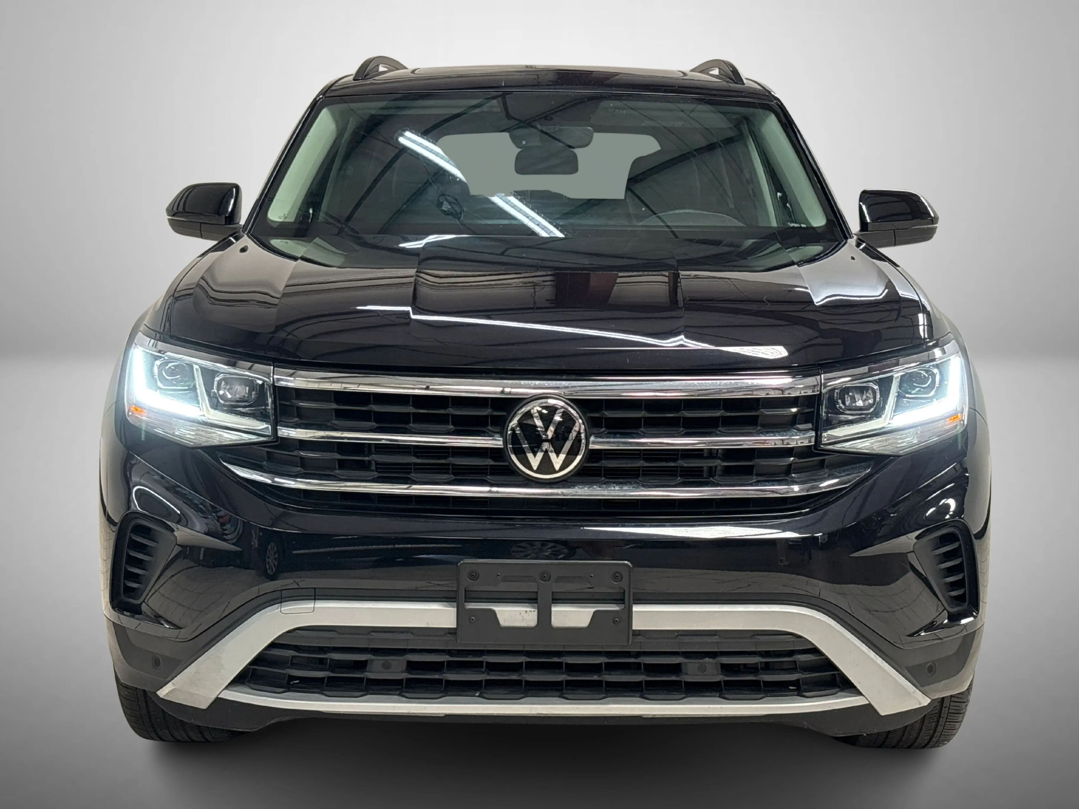 BLACK, 2023 VOLKSWAGEN ATLAS/PANORAMIC ROOF Thumnail Image 2