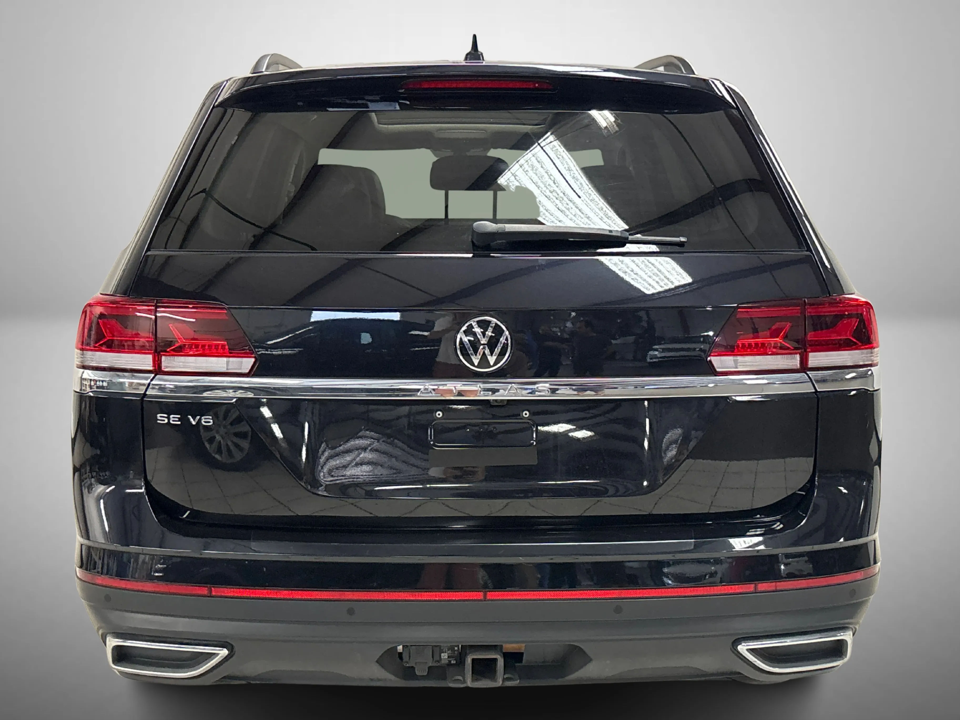 BLACK, 2023 VOLKSWAGEN ATLAS/PANORAMIC ROOF Thumnail Image 3