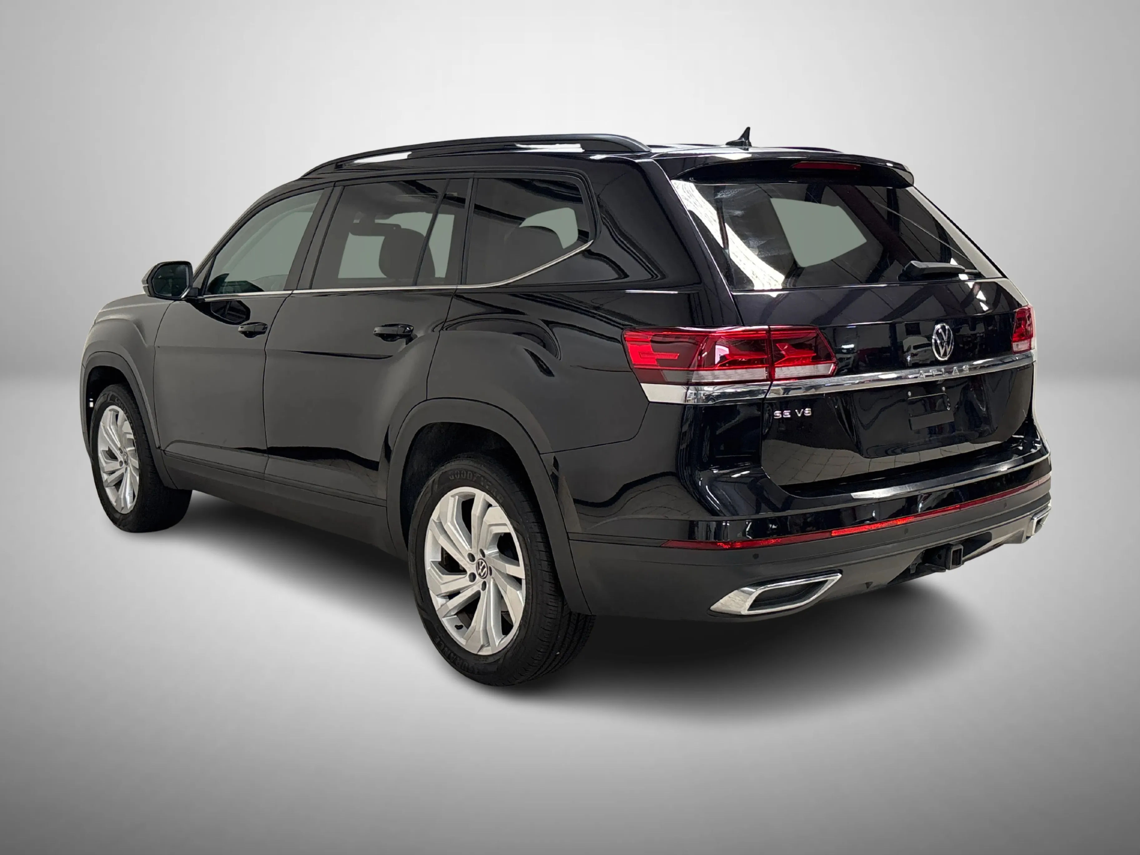 BLACK, 2023 VOLKSWAGEN ATLAS/PANORAMIC ROOF Thumnail Image 4