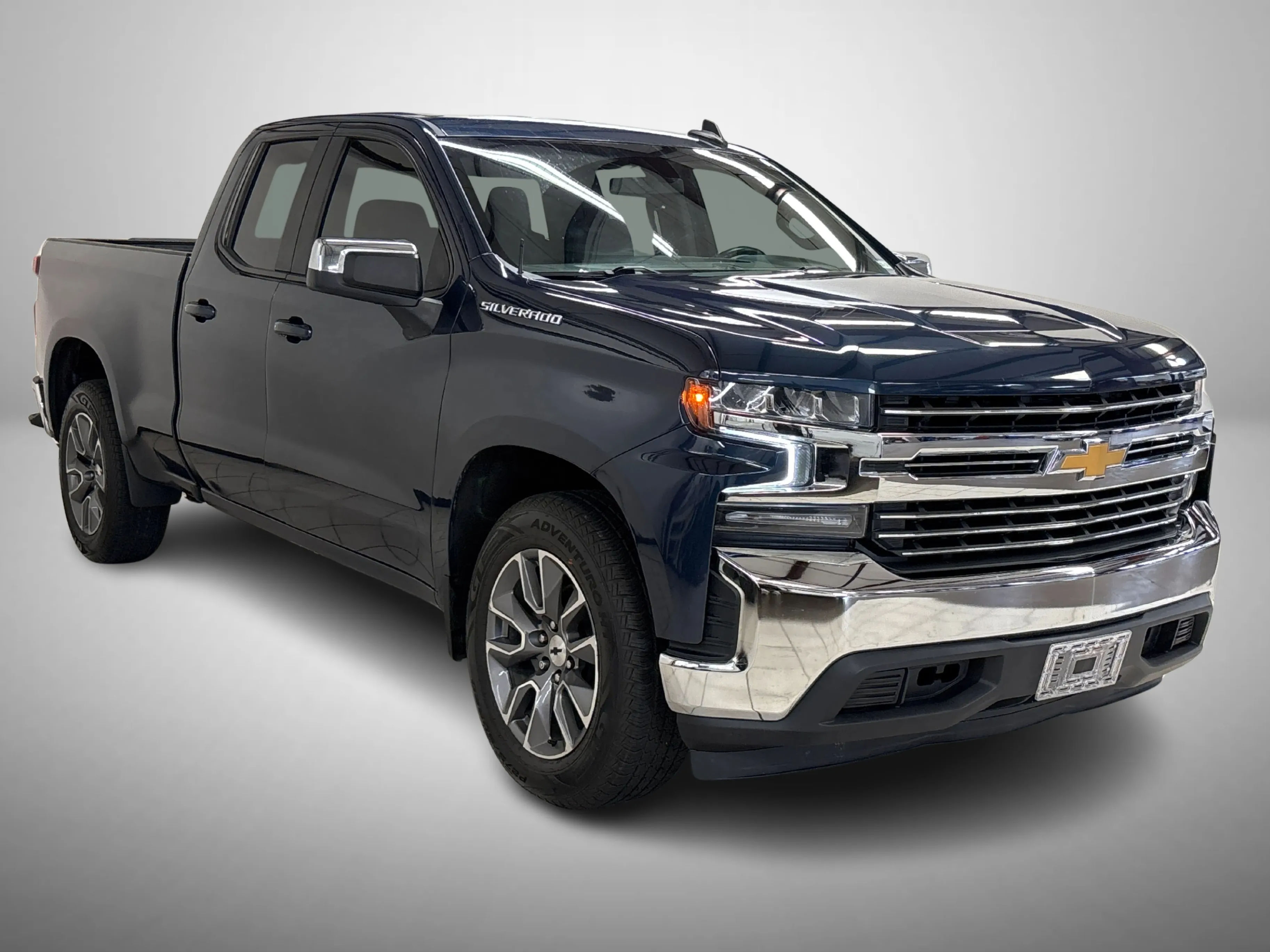 BLUE, 2019 CHEVROLET SILVERADO 1500 DOUBLE CAB Thumnail Image 3