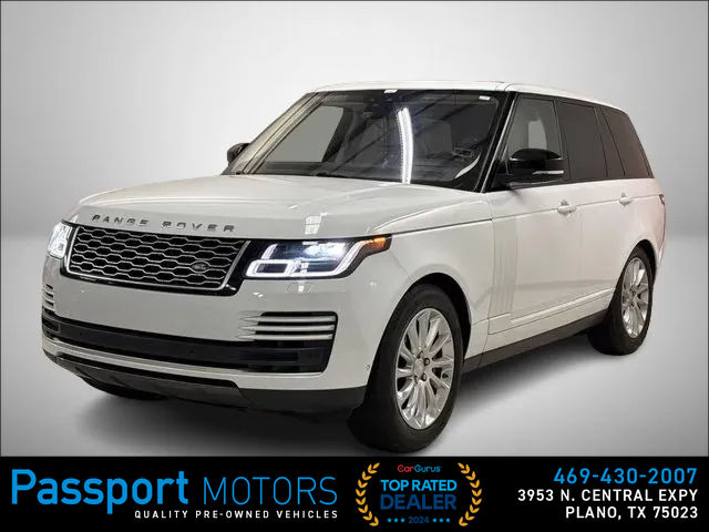 WHITE, 2019 LAND ROVER RANGE ROVER Image 
