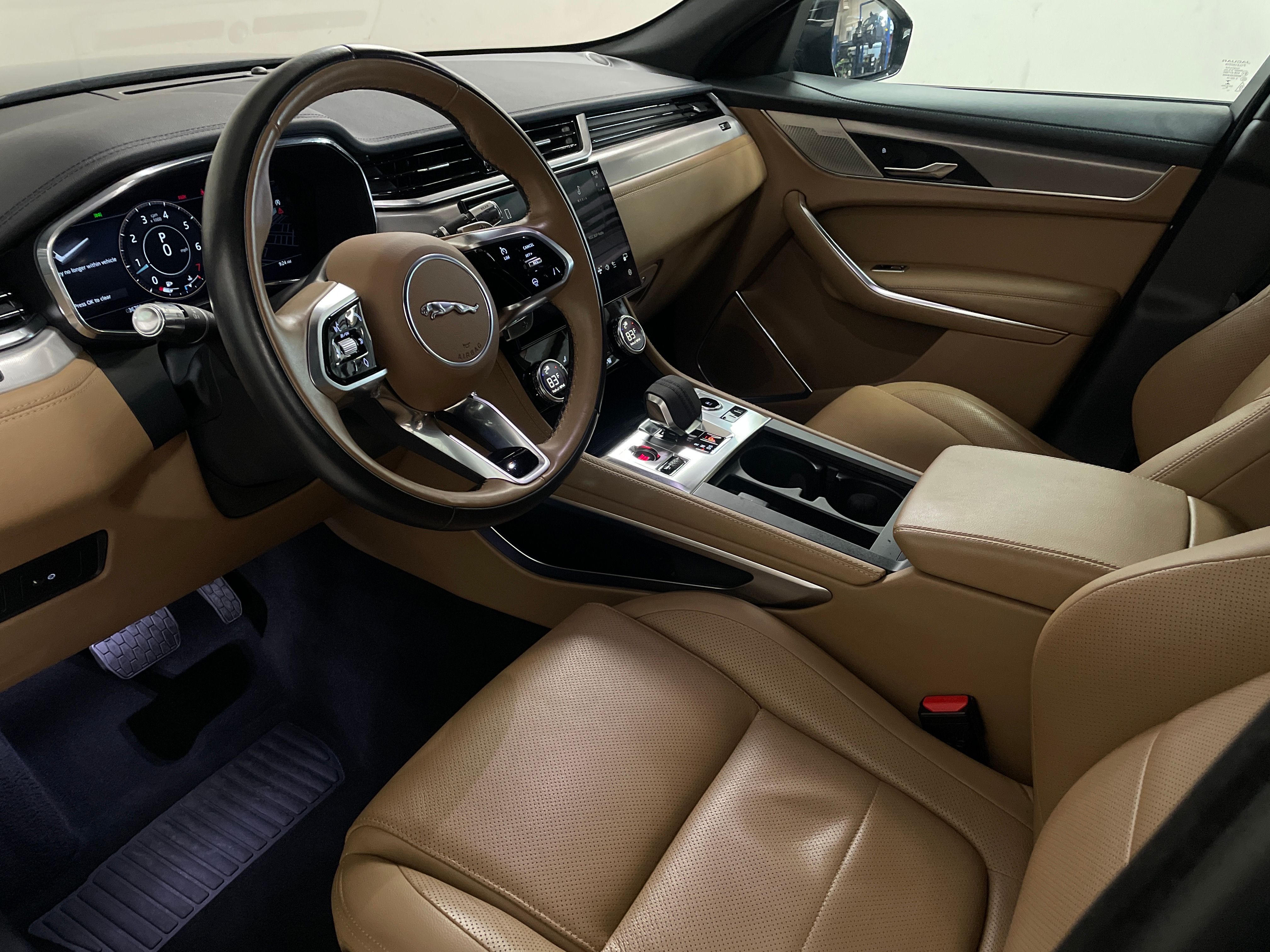 BLUE, 2021 JAGUAR F-PACE Thumnail Image 9