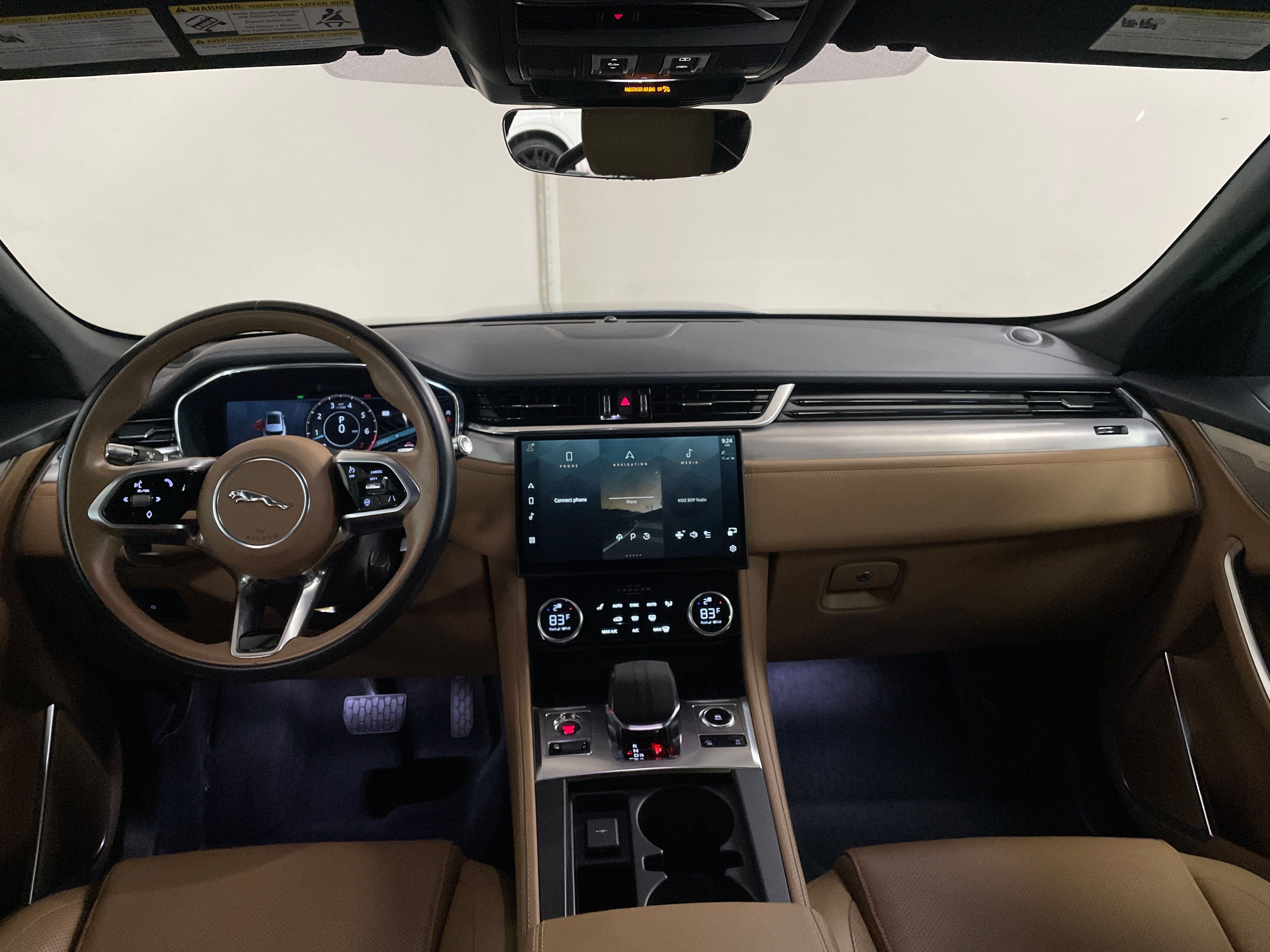 BLUE, 2021 JAGUAR F-PACE Thumnail Image 10