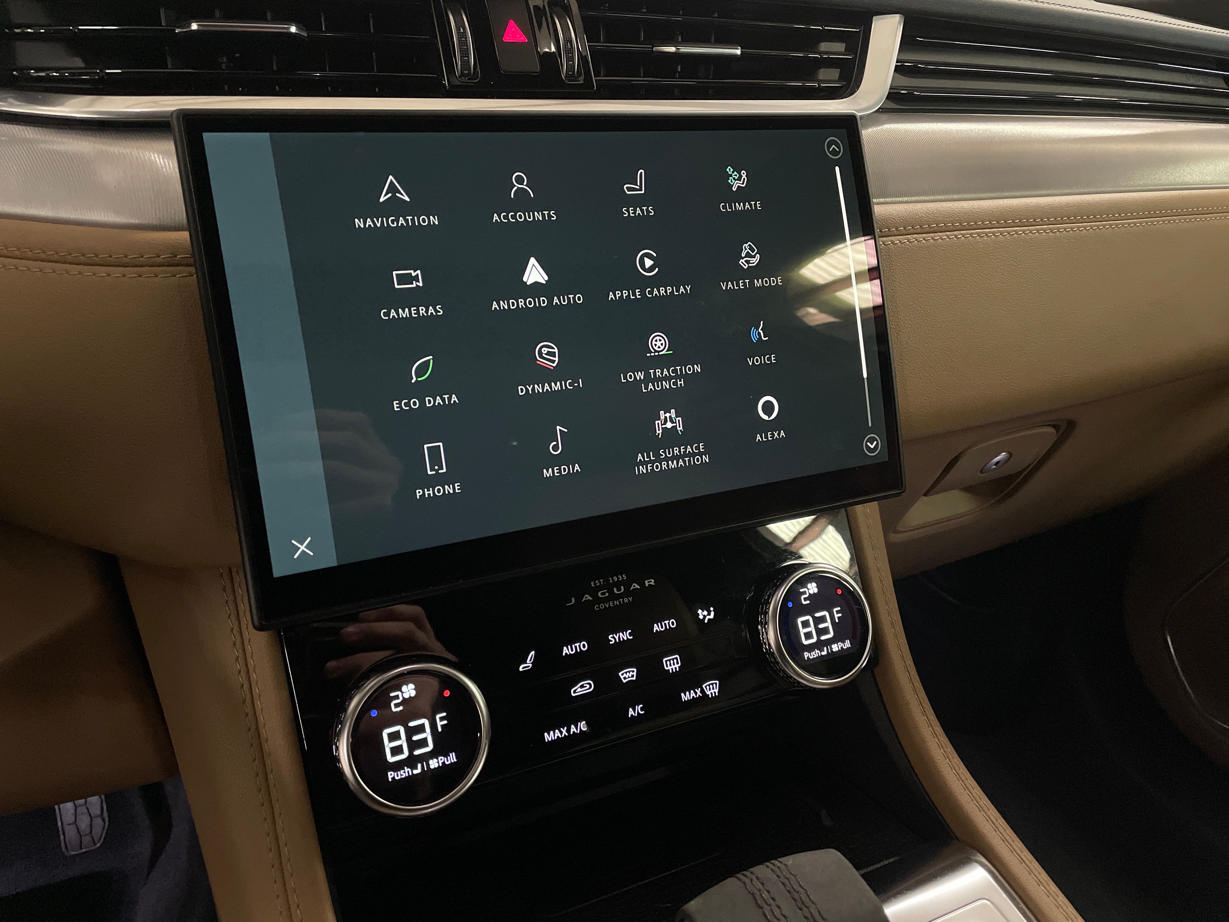 BLUE, 2021 JAGUAR F-PACE Thumnail Image 17