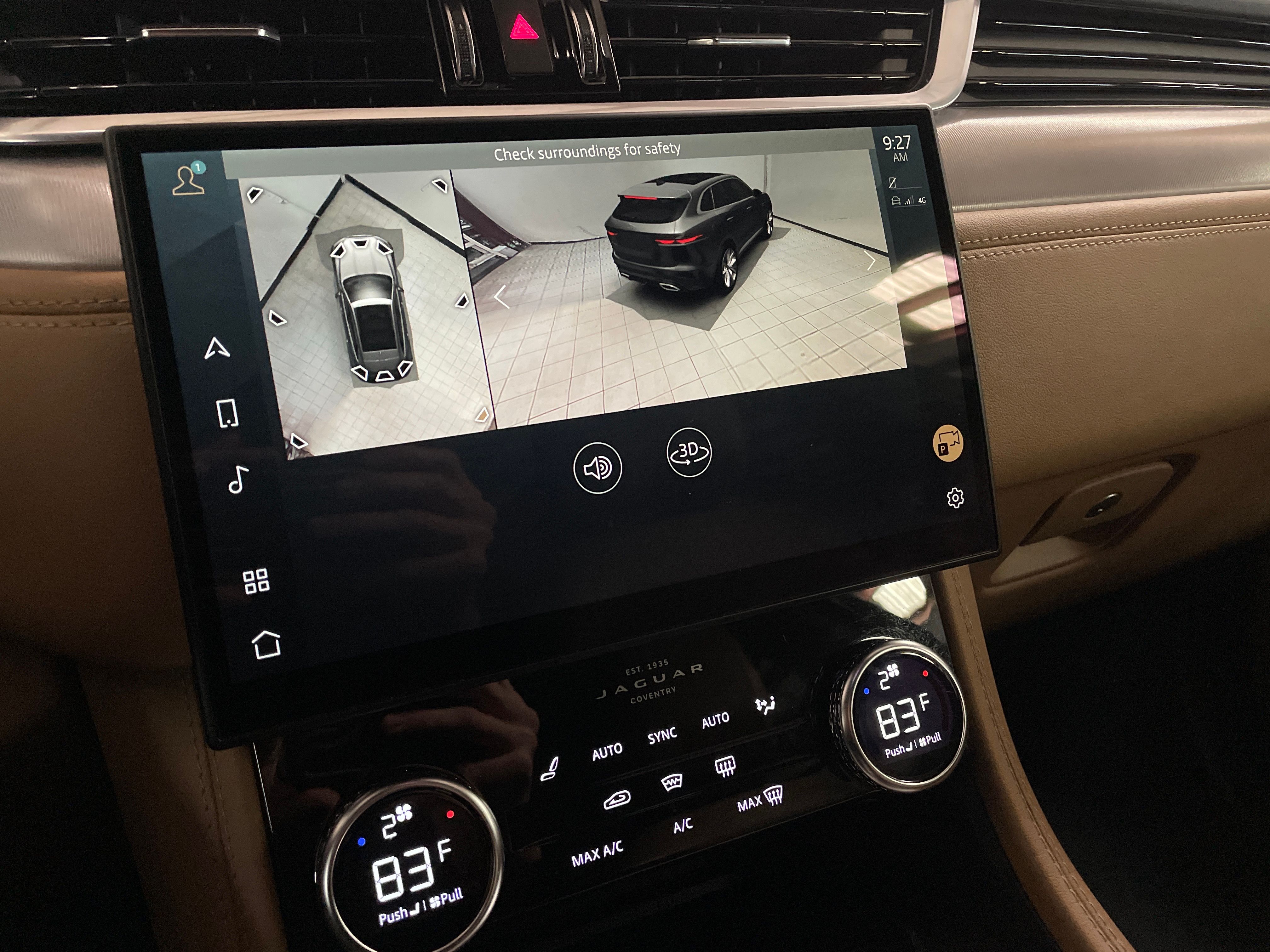 BLUE, 2021 JAGUAR F-PACE Thumnail Image 19