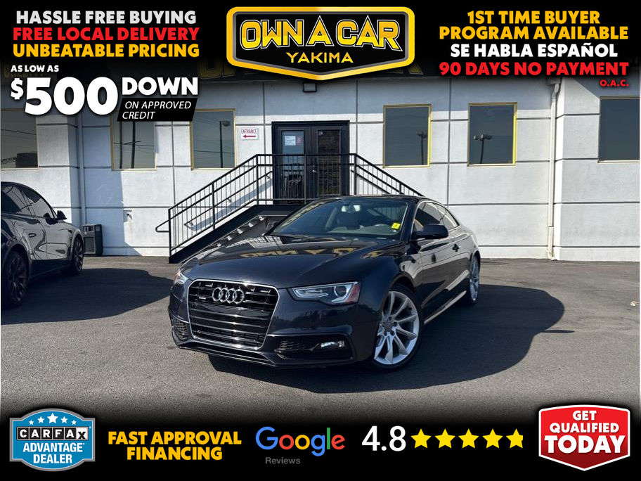 BLUE, 2015 AUDI A5 Image 