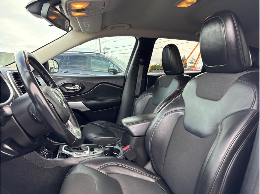 WHITE, 2018 JEEP CHEROKEE Image 10