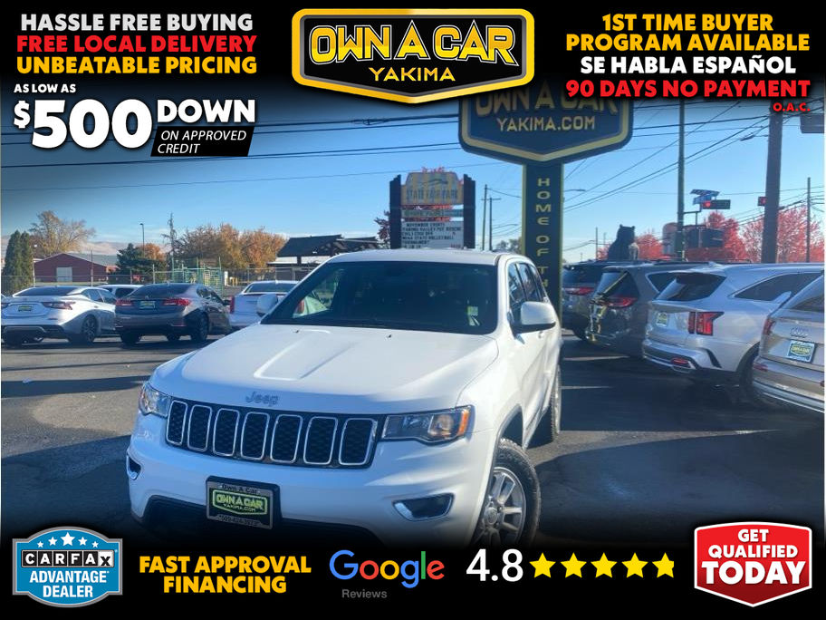 WHITE, 2020 JEEP GRAND CHEROKEE Image 