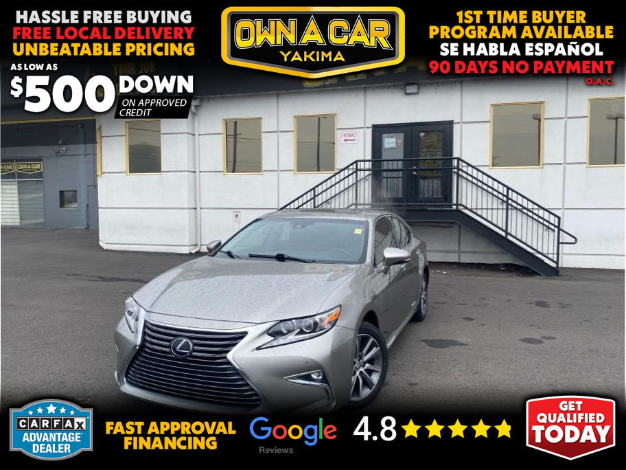SILVER, 2018 LEXUS ES Image 