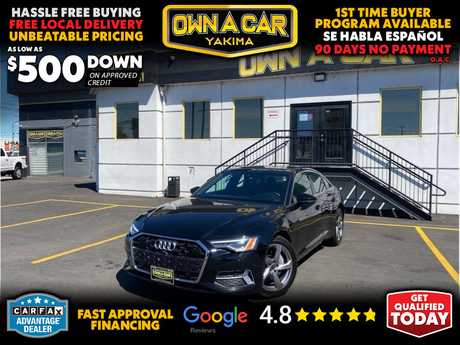 BLACK, 2024 AUDI A6 Image 