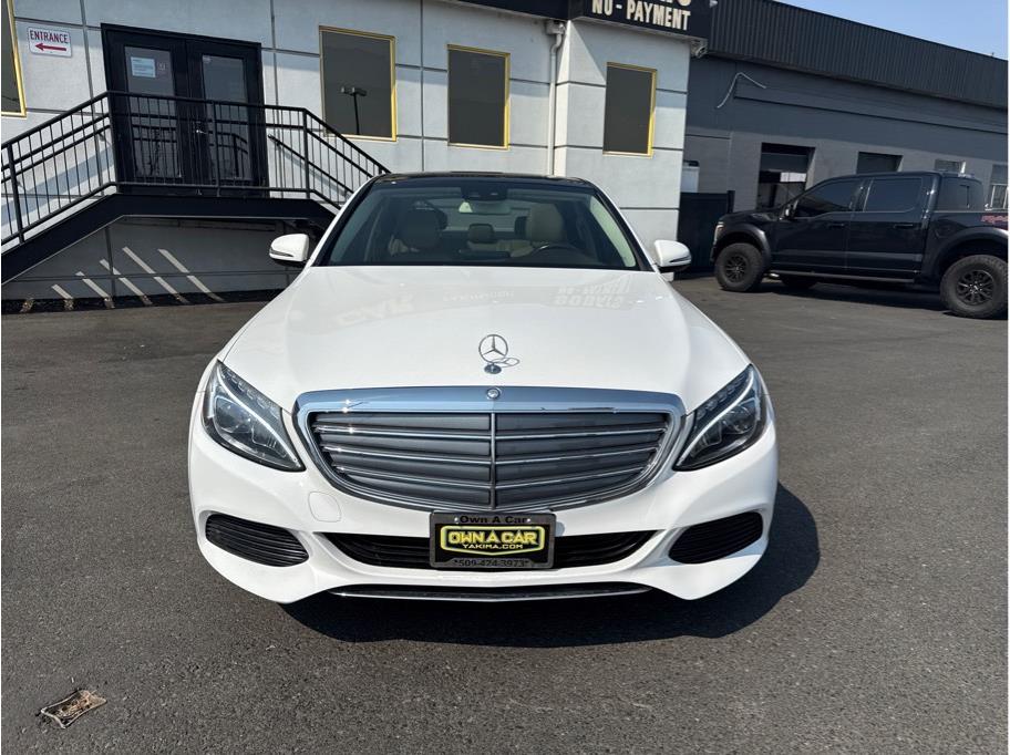 WHITE, 2017 MERCEDES-BENZ C-CLASS Image 7