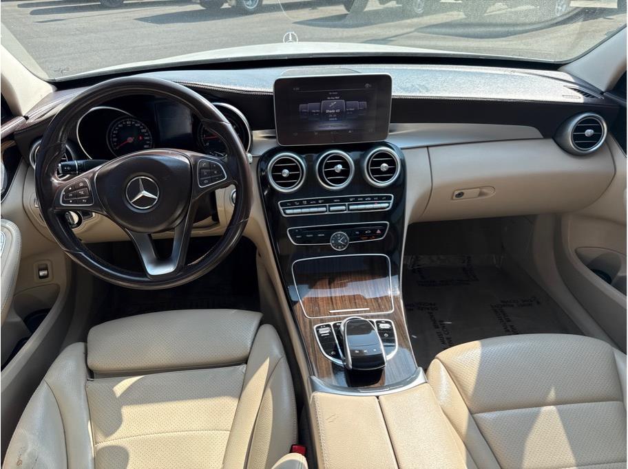 WHITE, 2017 MERCEDES-BENZ C-CLASS Image 9