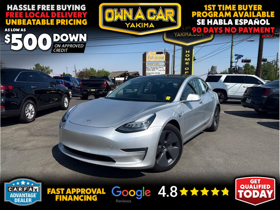 SILVER, 2018 TESLA MODEL 3 Image 