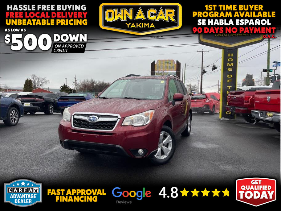 RED, 2015 SUBARU FORESTER Image 
