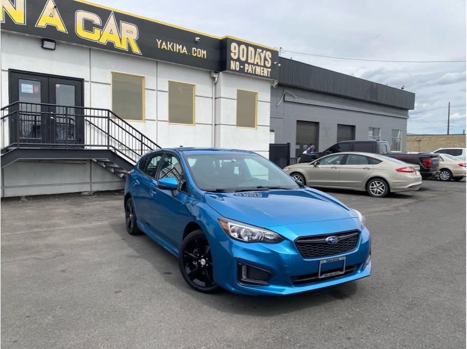 BLUE, 2017 SUBARU IMPREZA Image 3