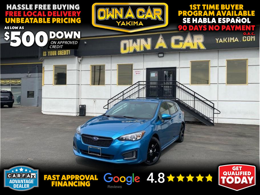 BLUE, 2017 SUBARU IMPREZA Image 