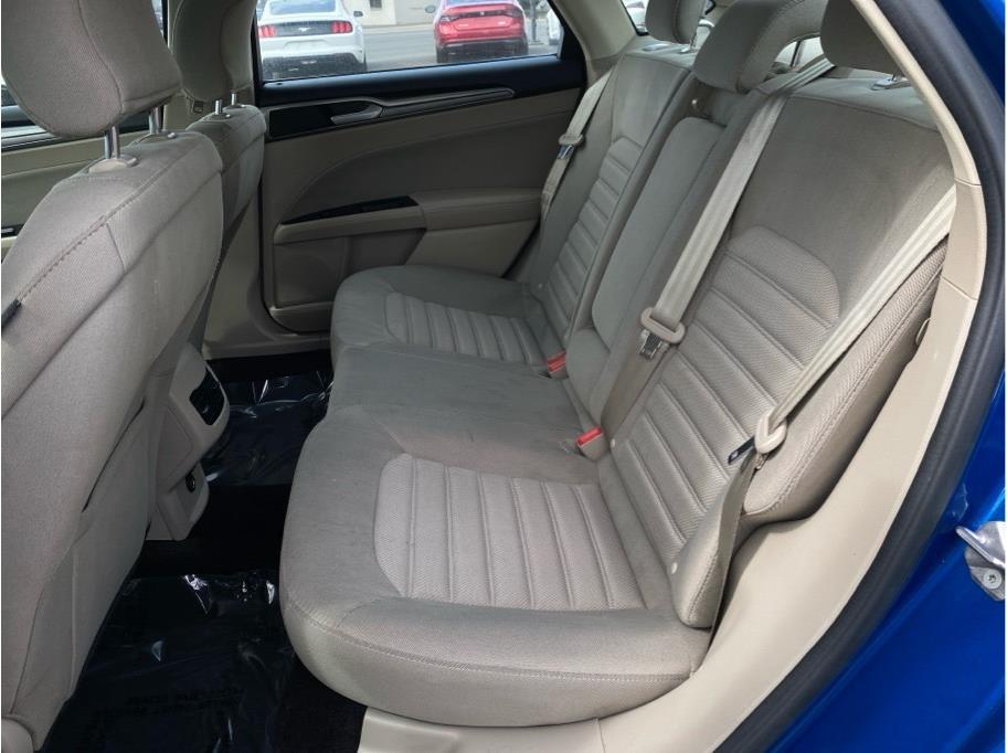 BLUE, 2017 FORD FUSION Image 7