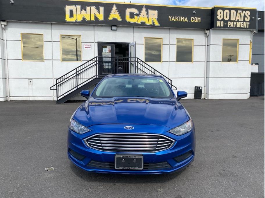 BLUE, 2017 FORD FUSION Image 11