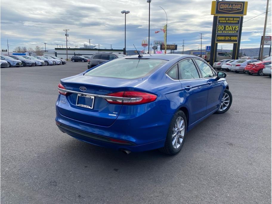BLUE, 2017 FORD FUSION Image 2