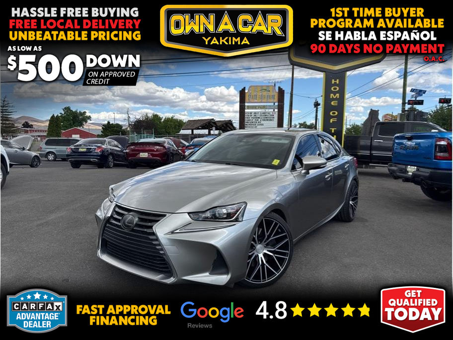 SILVER, 2018 LEXUS IS Image 