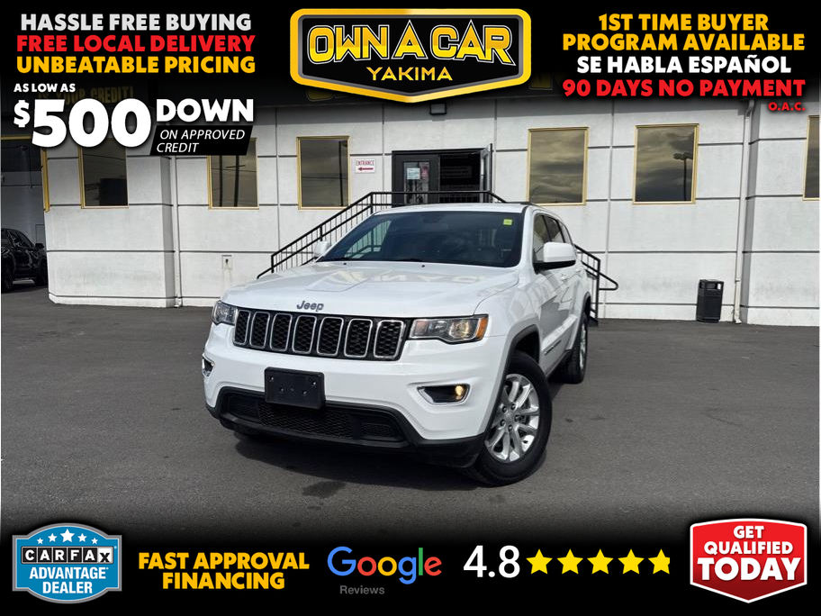 WHITE, 2021 JEEP GRAND CHEROKEE Image 