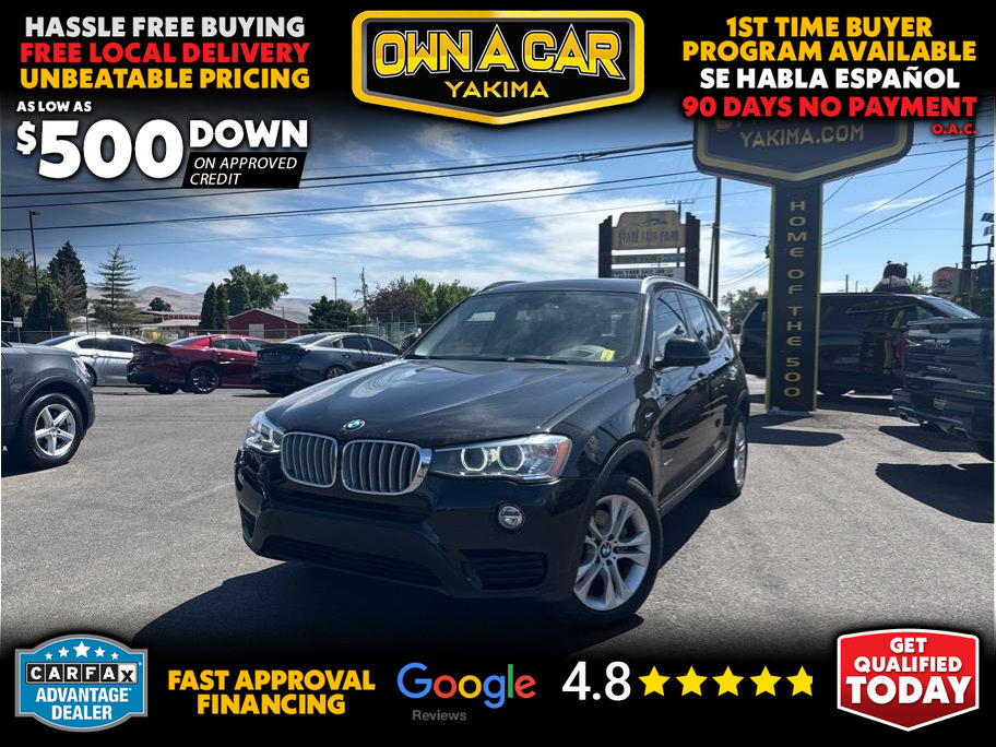 BLACK, 2017 BMW X3 Image 