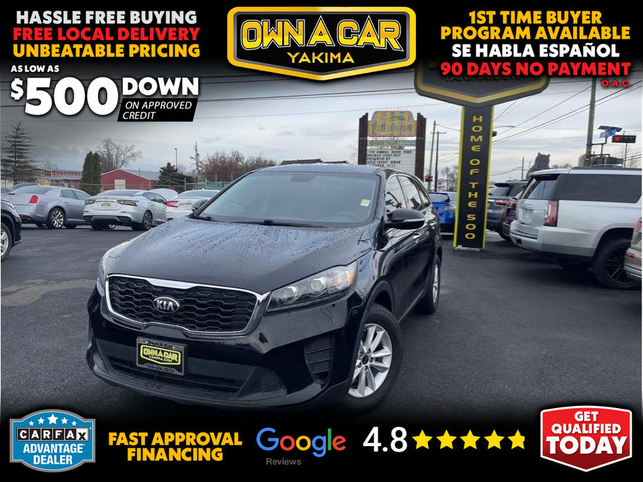 BLACK, 2020 KIA SORENTO Image 
