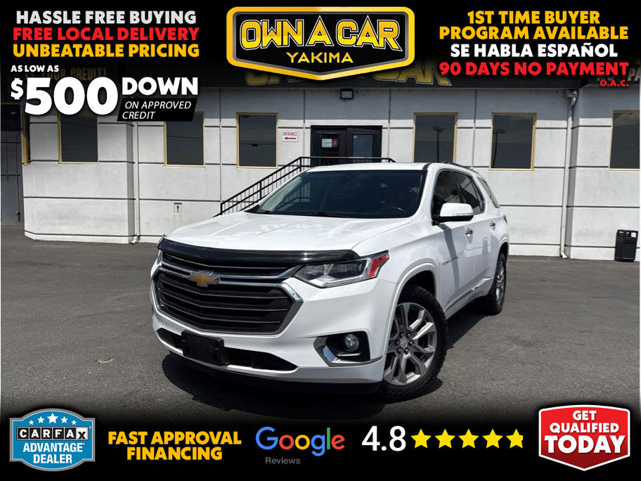 WHITE, 2019 CHEVROLET TRAVERSE Image 
