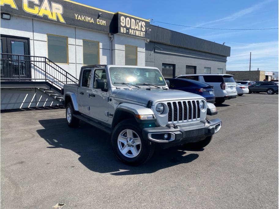 SILVER, 2023 JEEP GLADIATOR Image 3