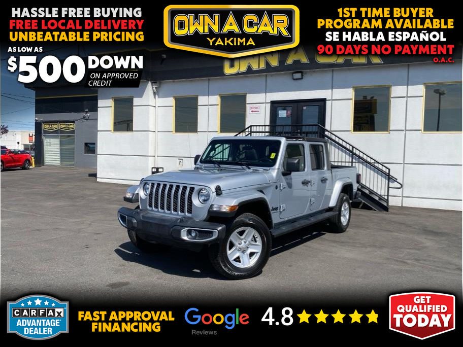 SILVER, 2023 JEEP GLADIATOR Image 1
