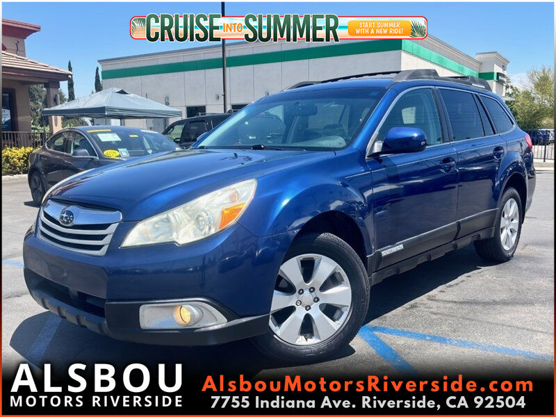 BLUE, 2010 SUBARU OUTBACK Thumnail Image 1