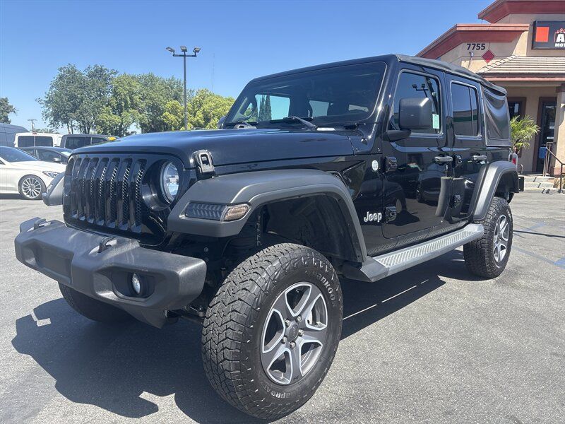 BLACK, 2018 JEEP WRANGLER UNLIMITED Thumnail Image 2