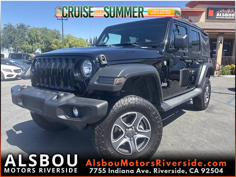 BLACK, 2018 JEEP WRANGLER UNLIMITED Thumnail Image 1