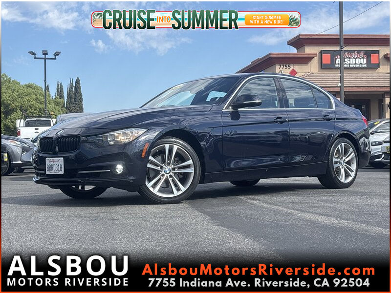 BLUE, 2017 BMW 3-SERIES Image 