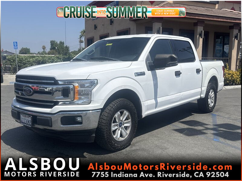 WHITE, 2018 FORD F-150 Thumnail Image 1