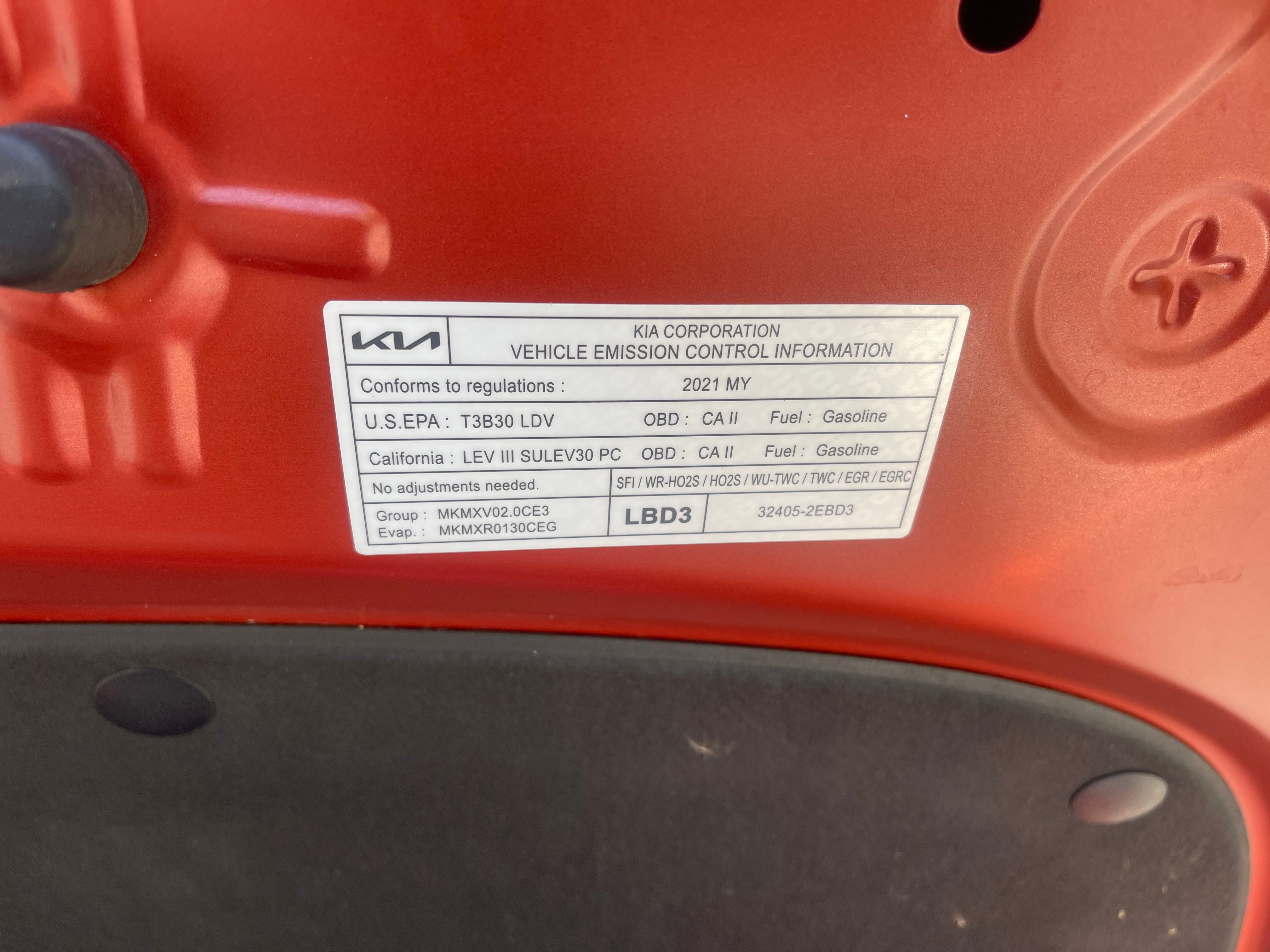 N / A, 2021 KIA FORTE Image 15
