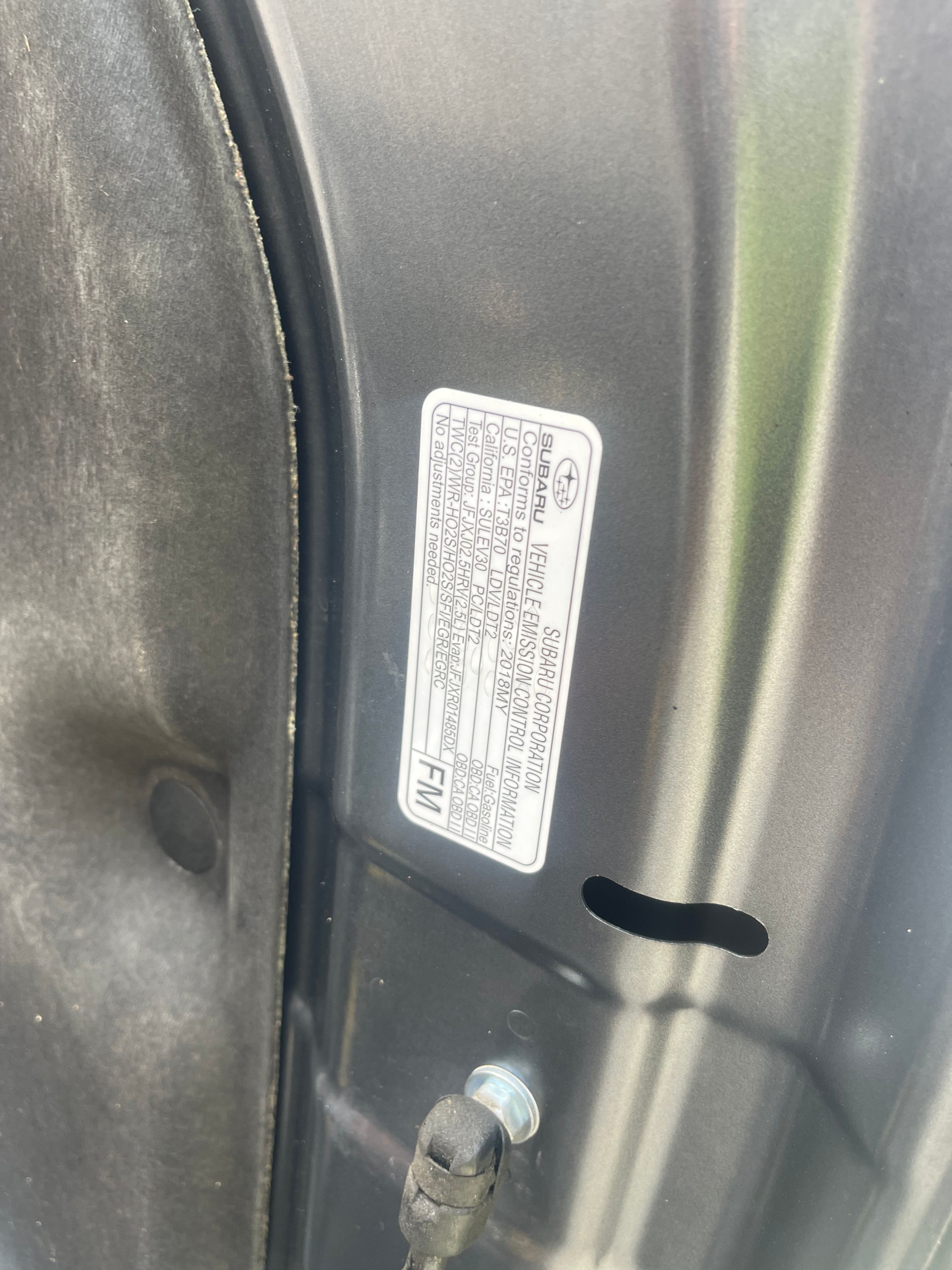 N / A, 2018 SUBARU OUTBACK Image 16