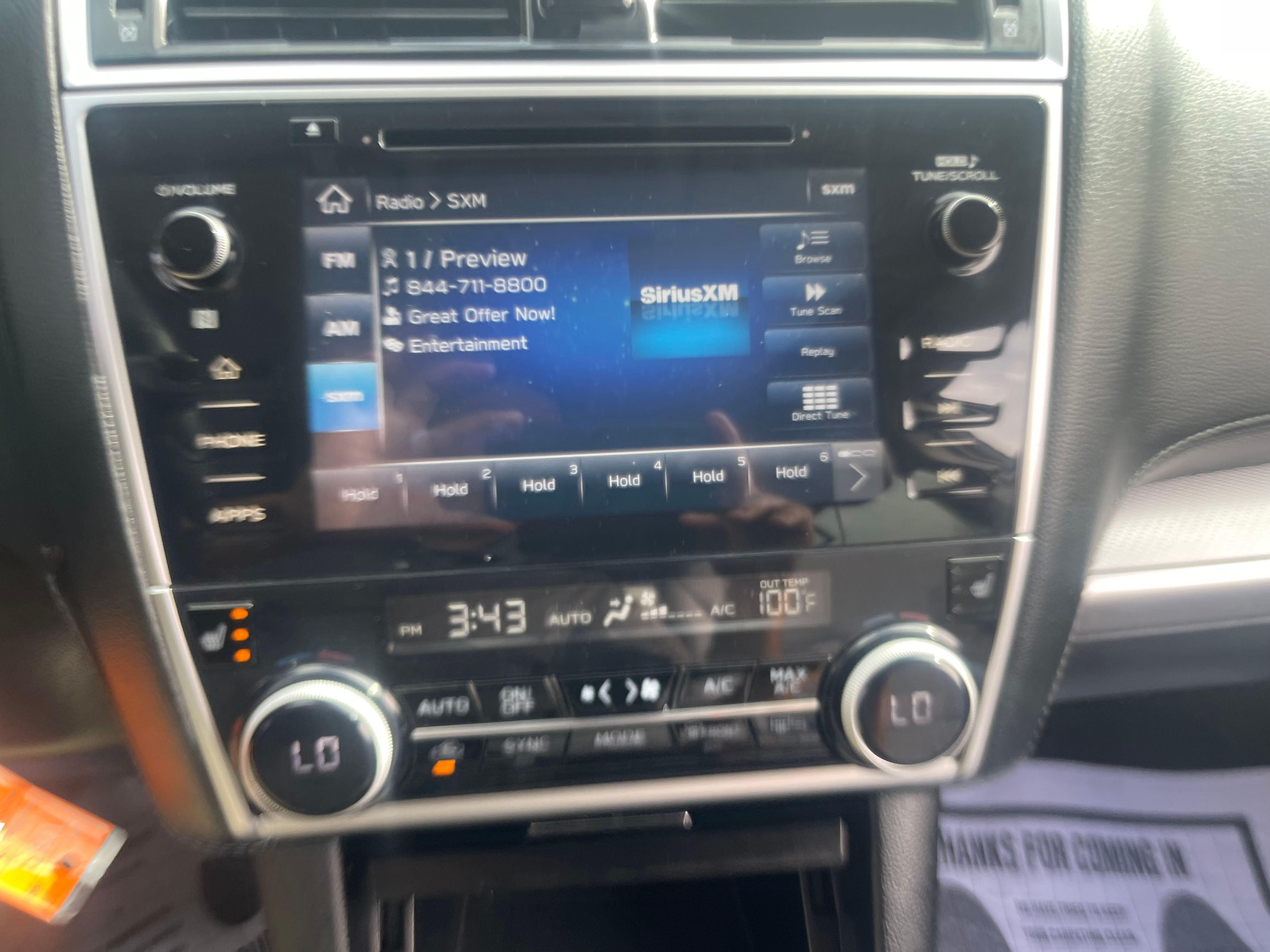 N / A, 2018 SUBARU OUTBACK Image 52