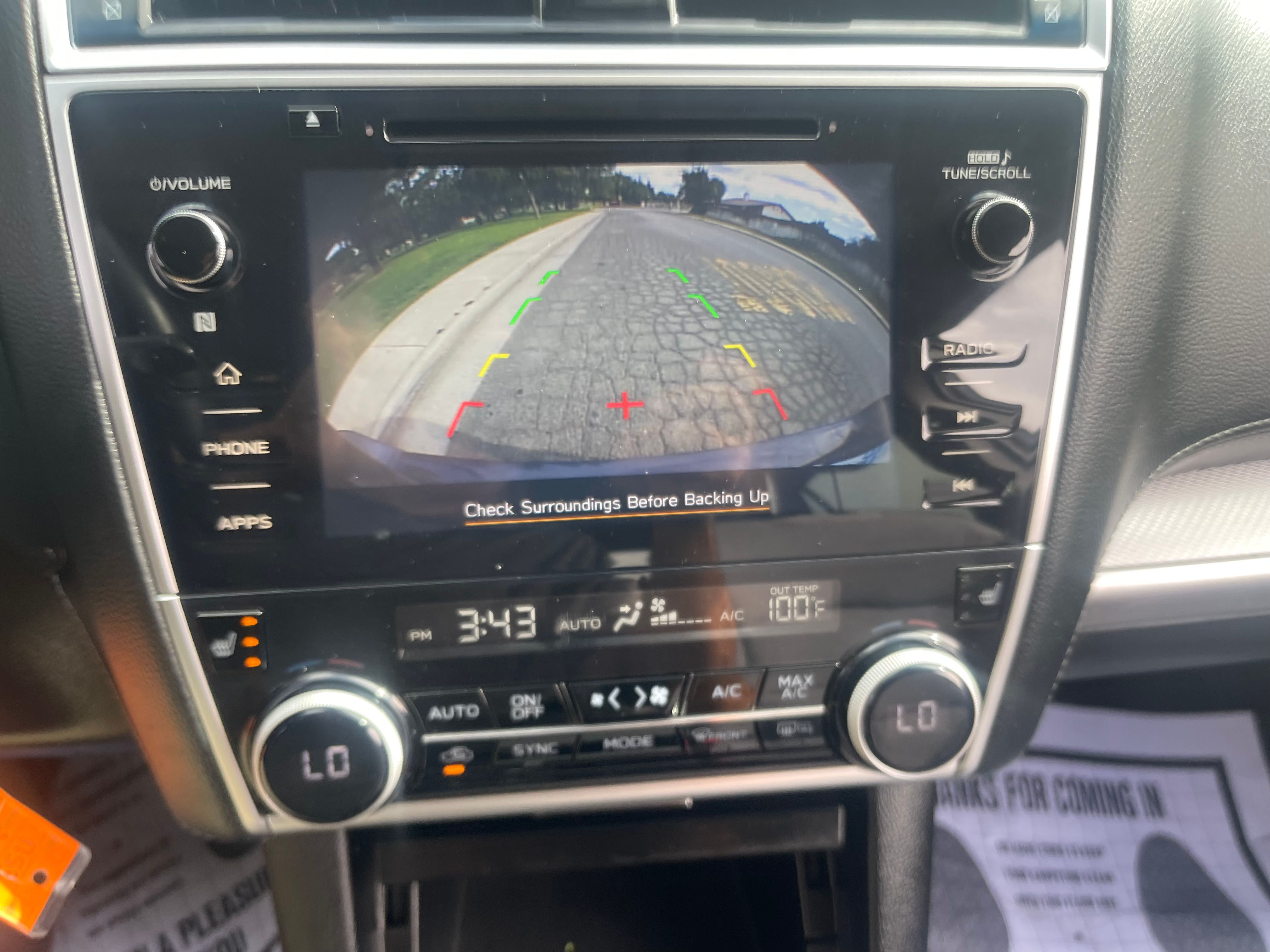 N / A, 2018 SUBARU OUTBACK Image 53